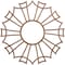 Ekena Millwork Augustus Wood Fretwork Pierced Ceiling Medallion, Walnut, 20"OD x 7"ID x 3/8"T CMWP20X20X0375AUWA - alternate 1